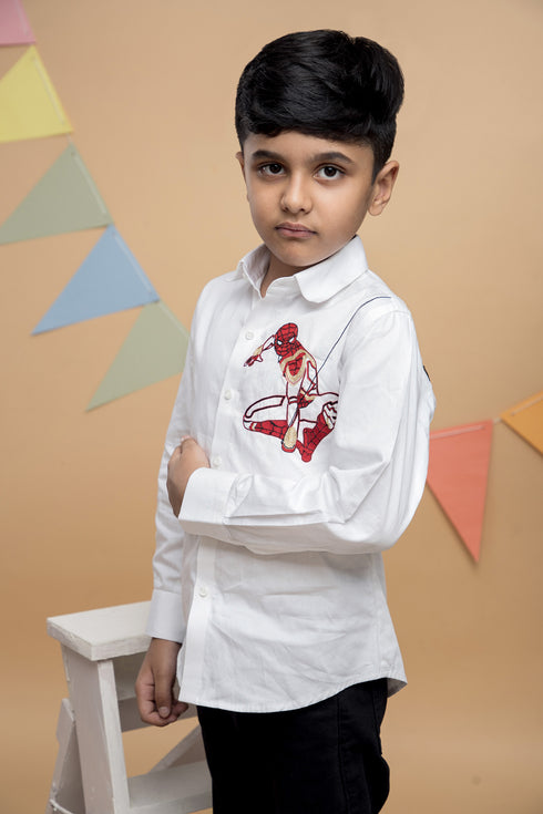 Web White Shirt